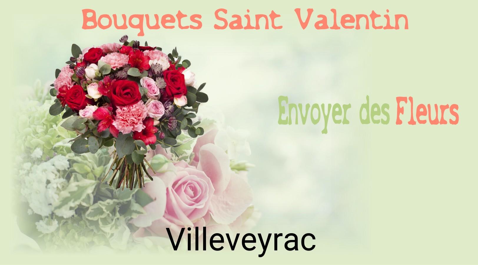 Roses de Saint-Valentin livrées à Villeveyrac